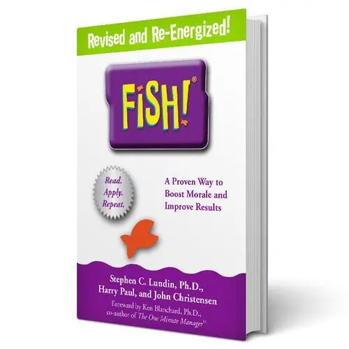 FISH! bogen: Skab eller genskab den kutlur I ønsker med ekstraordinær inspiration fra FISH! filosofien. FISH! er en sikker vej til at øge arbejdsglæden og forbedre resultaterne.