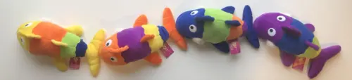 Pete the Perch. It's so easy to throw. It also represents the entire FISH! philosofphy and it has to be thrown at least 5 times a day to truly feel at home.