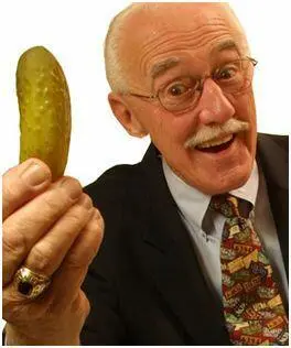 Your business is not about what you sell. Your business is about who you serve. Therefore - give 'em the pickle! (Service, attitude, consistency and teamwork). You're in show business, so play the part.