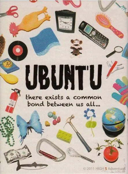 UBUNTU billedkort forbinder og kobler sammen.