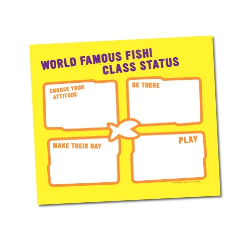 Order Poster: World Famous FISH! Class Status