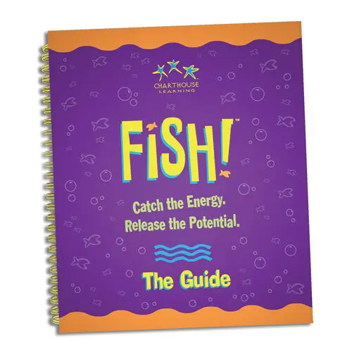 FISH! the Guide er fuld af ideer til din præsentation: Historien, samtalerne, øvelserne, planerne, tipsene og tricksene.