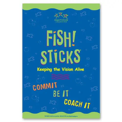 Kick FISH! off in your team and keep it all alive with FISH! STIKCS. That is team working. Great Pack Offer: FISH! film plus FISH! STICKS film.