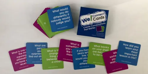 WE CONNECT CARDS for relationships