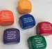 Coaching Cubes consist of 6 different colored, soft cubes with 6 coaching questions on each. Each color has its background and there are several methods for using the Coaching Cubes.