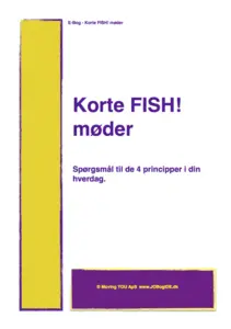 Korte FISH! Møder - dialogkort