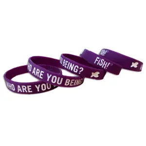 'Who Are You Being?' wristband